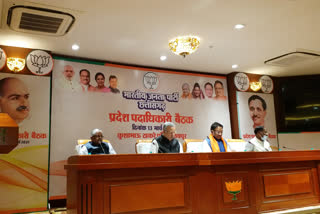 Chhattisgarh BJP Committee meeting held in raipur