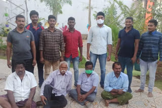 Police raided poker sites in Repalle, Guntur district