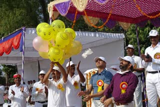 अंतर्जनपदीय पुलिस एथलेटिक्स प्रतियोगिता का शुभारंभ