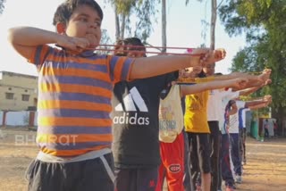 Chhattisgarh Naxal-affected children archery training news