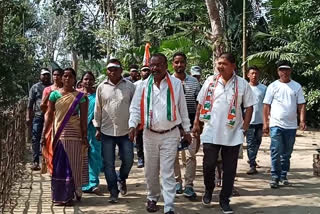 atuwa munda starts campaigning door to door ahead of assam poll