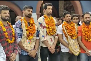 haryana volleyball team won gold medal