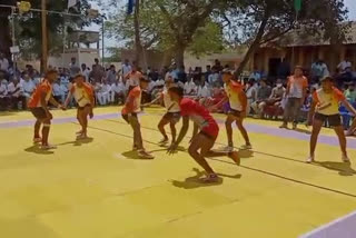 State level kabaddi competitions at Kirlampudi