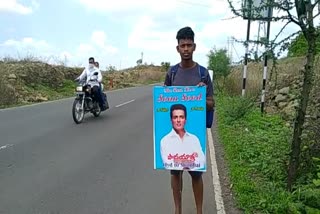 sonu sood, sonu sood fan walking to mumbai 