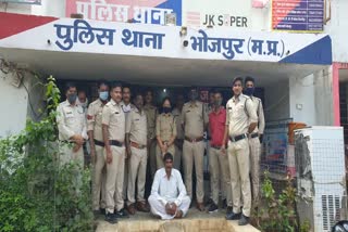 Rajgarh Police arrested Accused with illegal drug