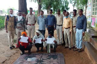 three accused arrested for wild animals trafficking in chimur at chandrapur