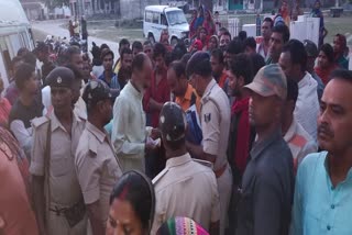 Madhepura news, shot dead  