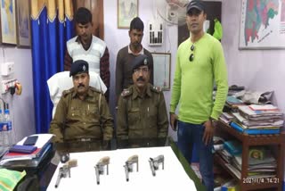 4 anti social arrested with firearms in malda