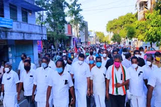 Vasanthakumar MP, demise: Silent procession led by 5 legislators in Nagercoil!