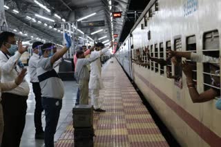 shramik train leaves for Uttar Pradesh