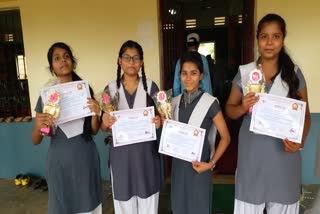 Meritorious students honored in Saraswati Shishu Mandir