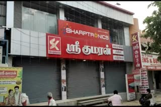 Six Shops Sealed In Ambur