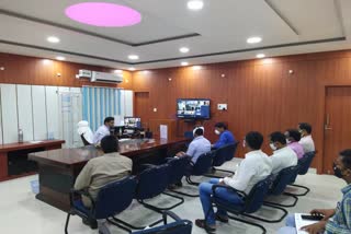 dm held meeting with departmental officers 