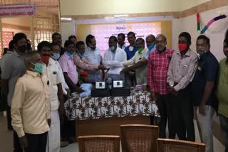 Rotary distribute 5lakh medical equipment