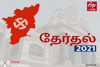 assembly election 2021 live updates, tamilnadu assembly election 2021, தமிழ்நாடு சட்டப்பேரவைத் தேர்தல் 2021, தமிழ்நாடு சட்டசபைத் தேர்தல் 2021, தமிழ்நாடு சட்டமன்ற தேர்தல், அதிமுக, திமுக, அமமுக, பாமக, தேமுதிக, காங்கிரஸ், பாஜக, நாம் தமிழர், மக்கள் நீதி மய்யம், கம்யூனிஸ்ட், தமிழக வாழ்வுரிமை கட்சி, வேல்முருகன், ஸ்டாலின், பழனிசாமி, dmdk, admk, dmk, pmk, vck, congress, bjp, விடுதலை சிறுத்தைகள் கட்சி, விசிக, naam tamilar, makkal needhi maiam, ஓபிஎஸ், ஈபிஎஸ், ஸ்டாலின், கமல் ஹாசன், திருமாவளவன், சீமான், seeman, kamal hassan, stalin, ops, eps, party alliance, கூட்டணிக் கட்சிகள், தேர்தல் பரப்புரை, தேர்தல் பிரச்சாரம், தேர்தல் வாக்குறுதிகள், tamil nadu election date 2021, dmk candidate list 2021, aiadmk candidate list, aiadmk alliance 2021, naam tamilar katchi candidate list 2021, naam tamilar katchi kolgai, தேர்தல் அறிக்கை 2021, election manifesto 2021