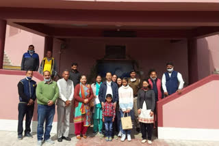DC Rana visited under construction complex of Family Yoga Human Development Trust