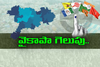 ysrcp wins chittoor and tirupathi muncipal corporation