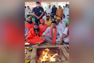 baba ramdev in kotputli rajasthan, rajyavardhan singh rathore