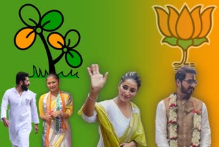 west bengal assembly election 2021: bengal celebrities busy with their election campaign