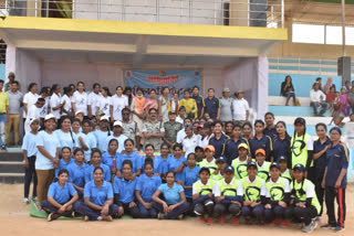 women cricket match 2021 organized in bijapur