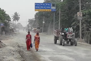 worse condition of nh 80 of sahibganj