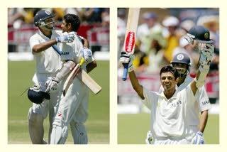 Dravid and Laxman partnership