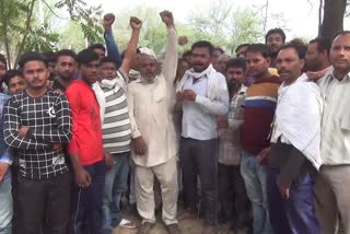 kaithal police street vendors protest