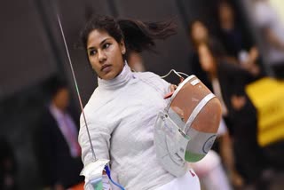 bhavani devi gets olympic ticket becomes first indian to compete in fencing