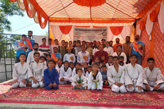 District level judo competition organized in Bharadi, भरेड़ी में जिला स्तरीय जूडो प्रतियोगिता आयोजन