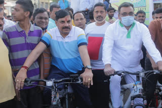 Minister involved in cyclothon