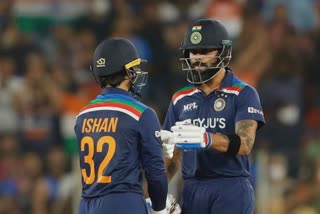 ભારત T20ની બીજી મેચમાં જીત્યું, ઈશાન કિશને ડેબ્યુ મેચમાં જ 56 રન ફટકાર્યા