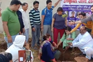 4 organization did plantation together in Chhatarpur of Delhi