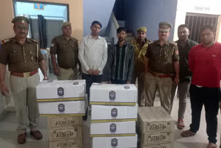 Two liquor smugglers arrested with non-province liquor