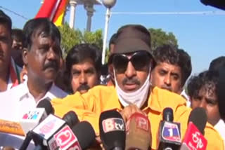 Vatal Nagaraj outrage against Yediyurappa