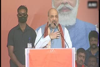 Amit Shah attacks Mamata in Bengal election campaign