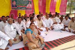 RJD protests in supaul