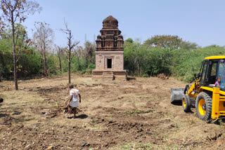 ಮರೆಯಾಗಿದ್ದ ಪ್ರಾಚೀನ ದೇಗುಲಕ್ಕೆ ಕಾಯಕಲ್ಪ