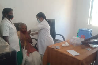 covid 19 vaccination started in Panchayat and Secretariat buildings in Ranchi district