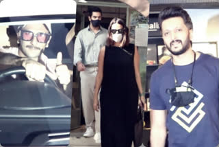Paparazzi diary: Ranveer, Riteish spotted, Neha steps out with Angad