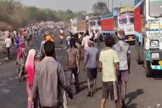 firing in bccl coal dump in dhanbad