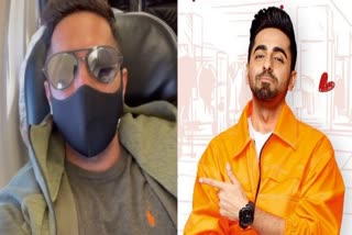 After Shillong, Ayushmann now jets off to Delhi for Anek shoot - watch video