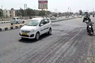 new-fledgling-nh-19-in-jhajjar-has-started-to-crumble