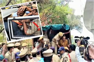 Bajrang Dal activists attempted to storm the DGP's office