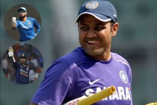 Former India opener Virender Sehwag has made several suggestions to young Indian batsmen Rishabh Pant and Ishant Kishan.