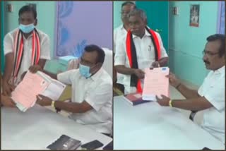 ஏ.என்.ஆர்.பன்னீர்செல்வம், பூண்டி கலைவாணன், திருவாரூர் சட்டப்பேரவைத் தொகுதி, திருவாரூர் மாவட்டம், Thiruvarur, Thiruvarur constituency AIADMK and DMK candidates filed nominations, திருவாரூர் தொகுதி அதிமுக திமுக வேட்பாளர்கள் வேட்புமனு தாக்கல்