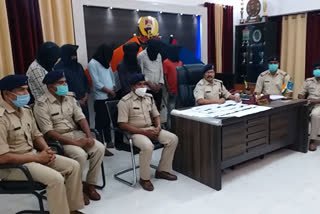 6 criminals arrested in deoghar