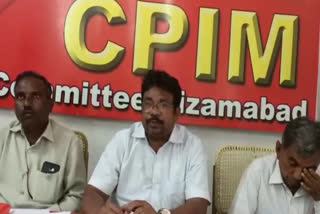 CPIM demands resignation of Nizamabad MP Dharmapuri Arvind