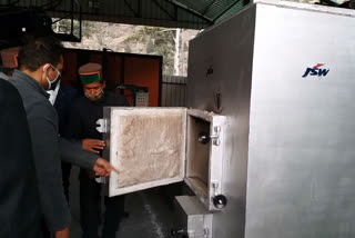 solid waste machine installed in  kinnaur