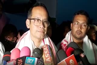 MP Gaurab Gogoi talking about the wish of late Tarun Gogoi