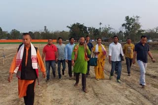 tingkhong bjp candidate election campaign